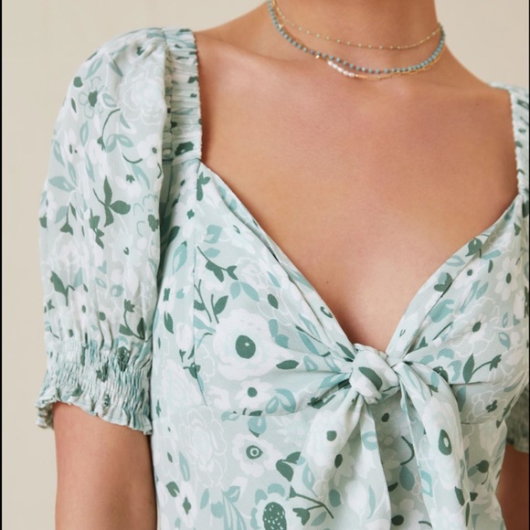 Anthropologie Forever That Girl Sweetheart Mini Dress - Picture 4 of 5